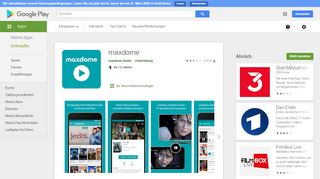
                            5. maxdome – Apps bei Google Play