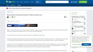 
                            4. Maxdome Movie-Flat dauerhaft kostenlos für GMX und Web.de User ...