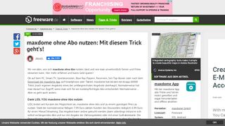 
                            6. maxdome ohne Abo nutzen: Mit diesem Trick geht's! | Freeware.de