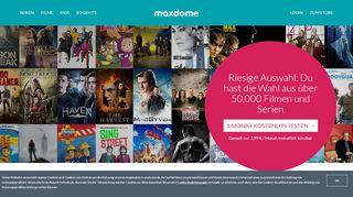 
                            2. maxdome - Video on Demand - Österreichs größte Online-Videothek