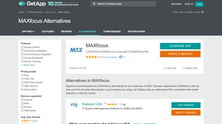
                            13. MAXfocus Alternatives, Competitors & Similar Software | GetApp®