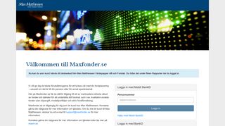 
                            5. Maxfonder.se - Max Matthiessen