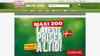 
                            7. Maxi Zoo - 46 butikker i hele Danmark