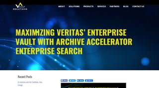 
                            9. Maximizing Veritas' Enterprise Vault with Archive Accelerator ...