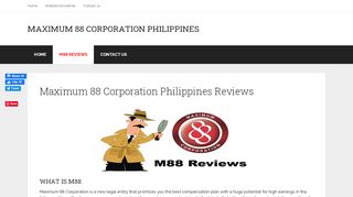 
                            8. Maximum 88 Corporation Philippines | Detailed Reviews