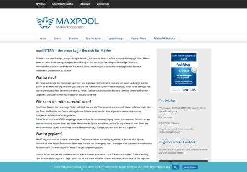 
                            5. maxINTERN – der neue Login Bereich für Makler | maxpool Blog ...