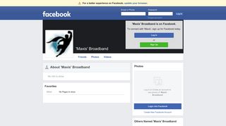 
                            11. 'Maxis' Broadband | Facebook