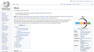 
                            11. Maxis – Wikipedia