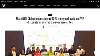 
                            7. MaxisONE Club members to get 50% more cashback and ...