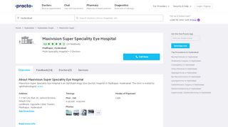 
                            11. Maxivision Super Speciality Eye Hospital, Multi-Speciality Hospital ...