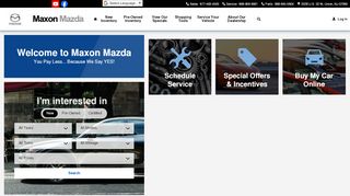 
                            11. Maxon Mazda: New Mazda and Used Car Dealer Serving Union