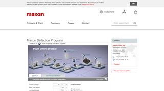 
                            9. Maxon Selection Program - Maxon Motor