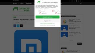 
                            2. Maxthon Web Browser – Der schnelle Internet-Browser aus China ...