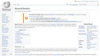 
                            5. Maxwell Render - Wikipedia