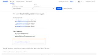 
                            8. Maxxam Analytics Jobs (with Salaries) | Indeed.com