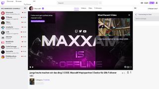 
                            10. MaxxaM - Twitch