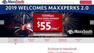 
                            7. MaxxSouth Broadband: Highspeed Internet, TV and Phone Services