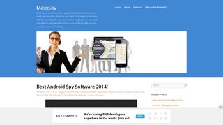 
                            10. MaxxSpy | MaxxSpy is a mobile phone spy software which allows ...