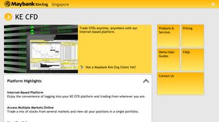 
                            3. Maybank Kim Eng - KE CFD