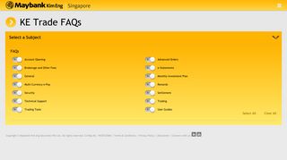 
                            7. Maybank Kim Eng - KE Trade FAQs