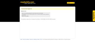 
                            9. Maybank2u.com - Customer Service - Customer Service