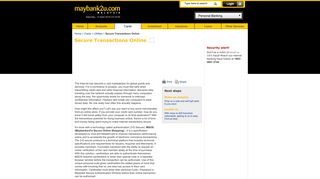 
                            7. Maybank2u.com - Secure Transactions Online