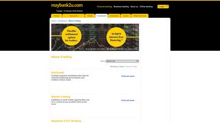 
                            4. Maybank2u.com - Share Trading