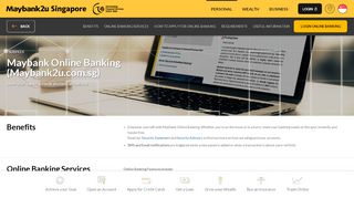 
                            8. Maybank2u.com.sg (Online Banking) - Other Services