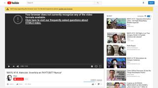 
                            4. MAYU #14: Atención: Invertiría en PAYTOBIT? Nunca! - YouTube