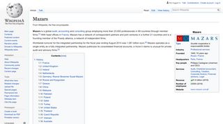 
                            12. Mazars - Wikipedia