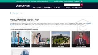 
                            11. MBA | CENTRUM Católica Business School