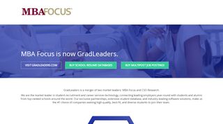 
                            6. MBA Focus - GradLeaders