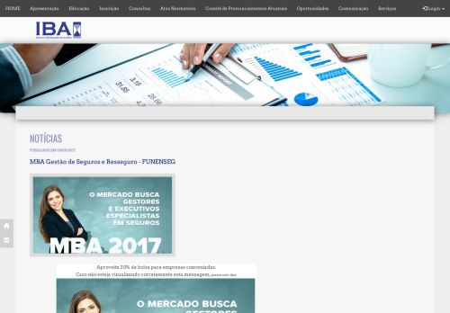 
                            13. MBA Gestão de Seguros e Resseguro - FUNENSEG