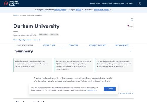 
                            11. MBA - Postgraduate Students - Durham University - Complete ...