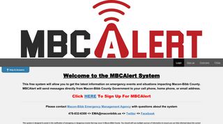 
                            10. MBC Citizens - Login to your account - CAHAN/Everbridge Login