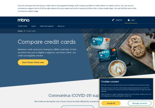 
                            8. MBNA Everyday Plus Amex Credit Card – Coming Soon | MBNA