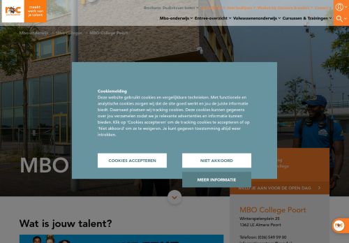 
                            13. MBO College Poort - ROC van Flevoland