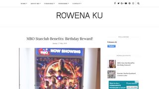 
                            9. MBO Starclub Benefits: Birthday Reward! - ROWENA KU