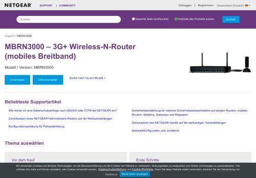 
                            1. MBRN3000 | Product | Support | NETGEAR