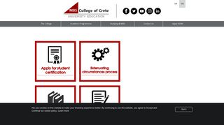 
                            7. MBS College of Crete | e-Administration