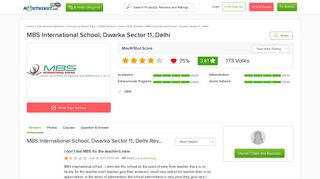 
                            6. MBS INTERNATIONAL SCHOOL - DWARKA SECTOR 11 - DELHI ...