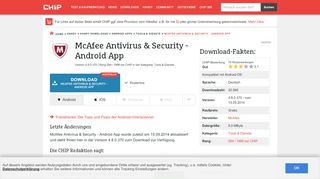 
                            7. McAfee Antivirus & Security - Android App - Download - CHIP