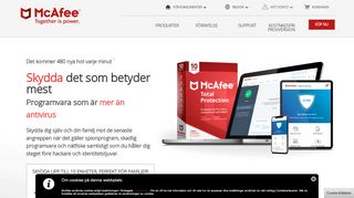 
                            2. McAfee: Antivirusprogram, internetsäkerhet, borttagning av ...