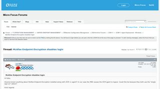 
                            8. McAfee Endpoint Encryption disables login - The Novell Forums