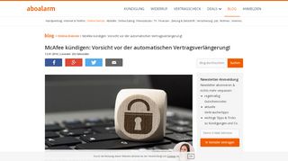 
                            11. McAfee kündigen: Vorsicht vor der automatischen Vertragsverlängerung!