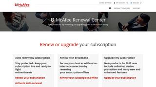 
                            9. McAfee Subscription Renewal | McAfee™ Official Store UK