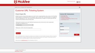 
                            7. McAfee URL Checker - TrustedSource.org