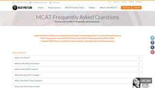 
                            13. MCAT Frequently Asked Questions | Gold Standard MCAT Prep