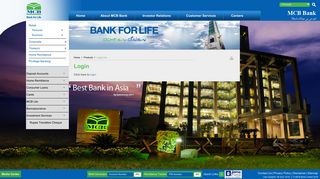 
                            7. MCB Bank Pakistan | Personal | Login Lite