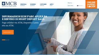 
                            3. MCB Bonaire: Homepage